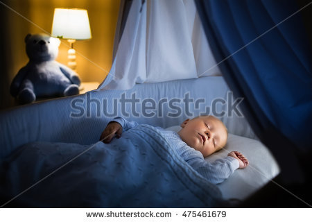 stock-photo-adorable-baby-sleeping-in-blue-bassinet-with-canopy-at-night-little-boy-in-pajamas-taking-a-nap-in-475461679.jpg
