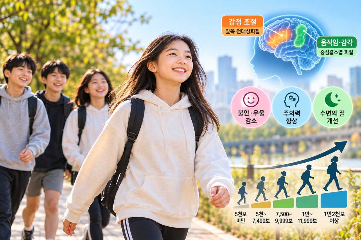 공덕동 PT 헬스 | 많이 걷는 아이일수록 마음이 덜 아프다는 연구, 어디까지 믿어도 될까요 - 1 - 20261007003903