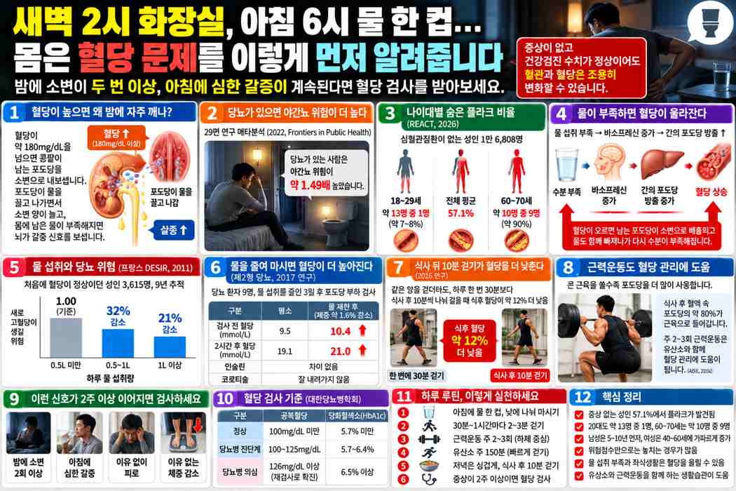 대흥 PT 헬스 | 새벽 2시 화장실, 아침 6시 물 한 컵… 몸은 혈당 문제를 이렇게 먼저 알려줍니다 - 1 - 20261024000815