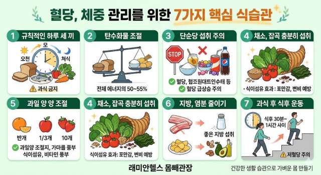 공덕/염리/아현 PT 의사들이 경고하는 제발 더 줄이세요! 혈당과 체중을 동시에 잡는 식습관 7가지 - 1 - 20260528000421